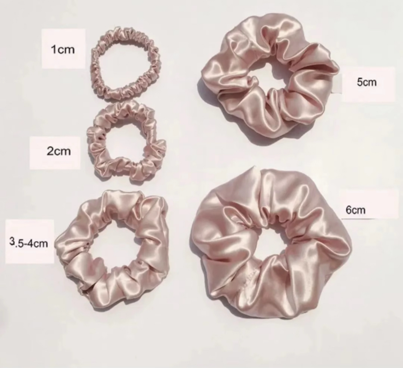 Silk Scrunchies | Chocolate