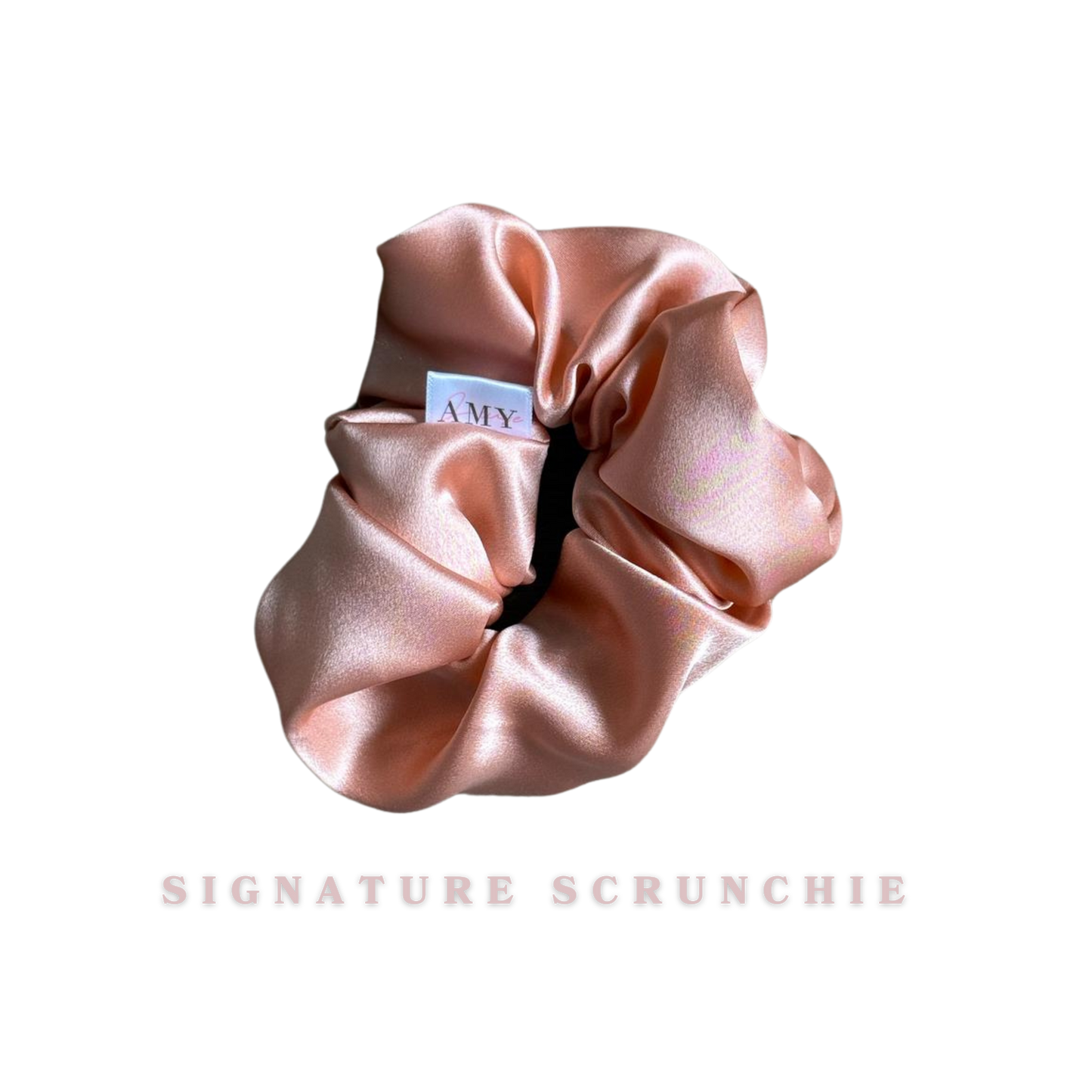 Silk Scrunchies | Pink