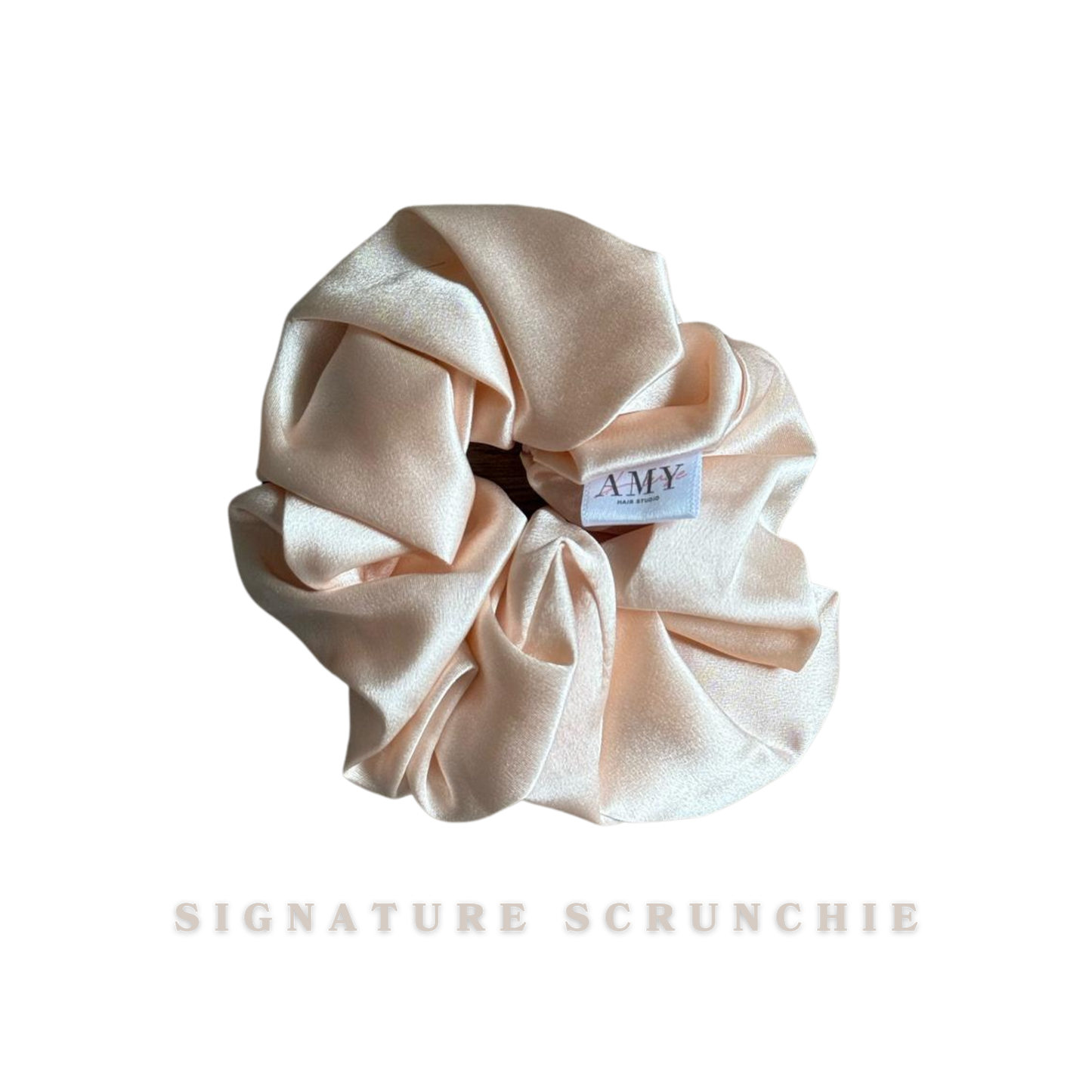 Silk Scrunchies | Nude