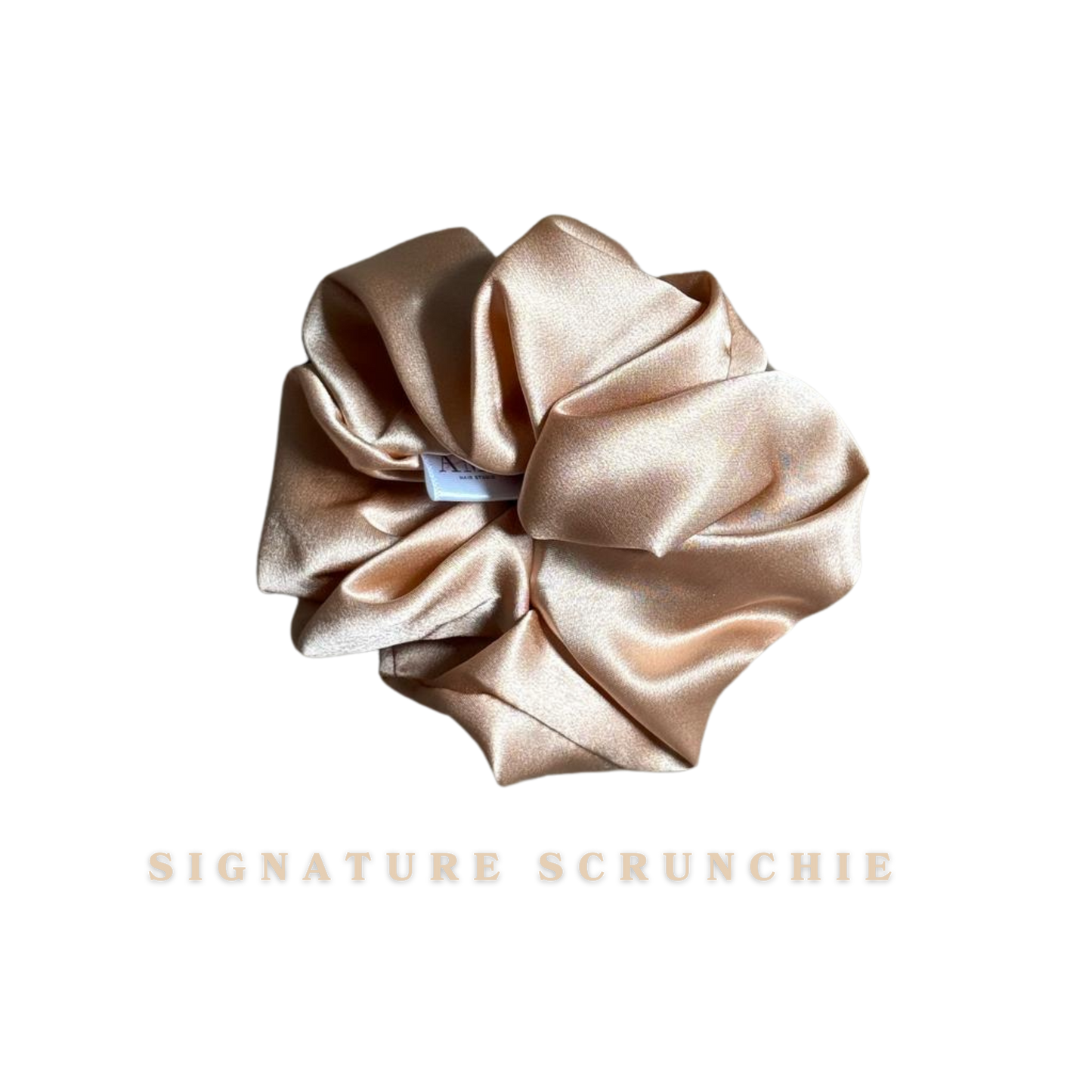 Silk Scrunchies | Champagne