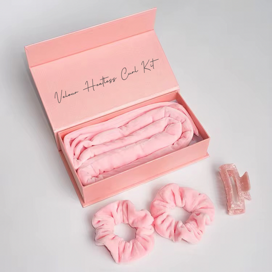 Velour Heatless Curl Kit